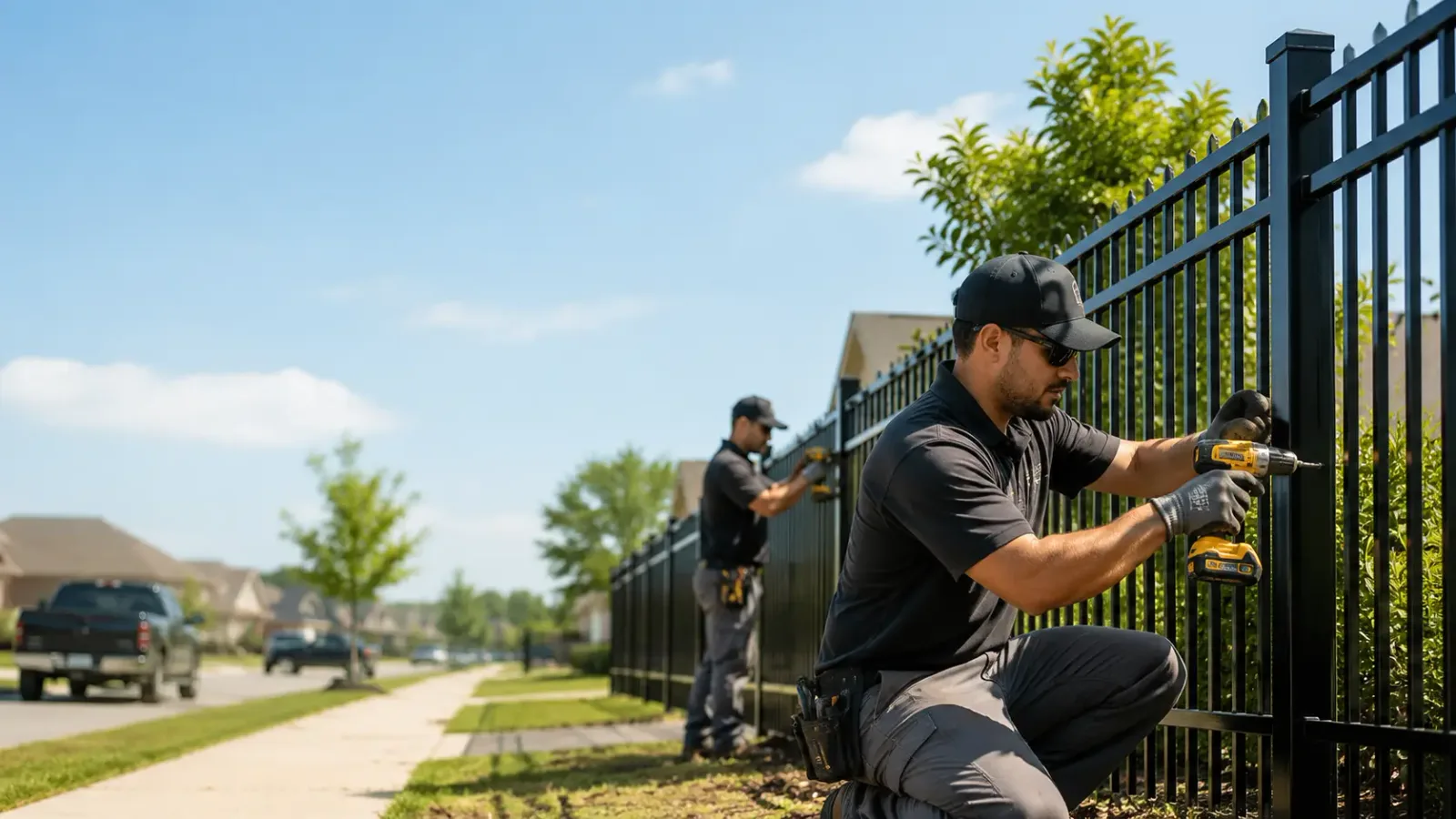Metal Fence Installation in Union, KY